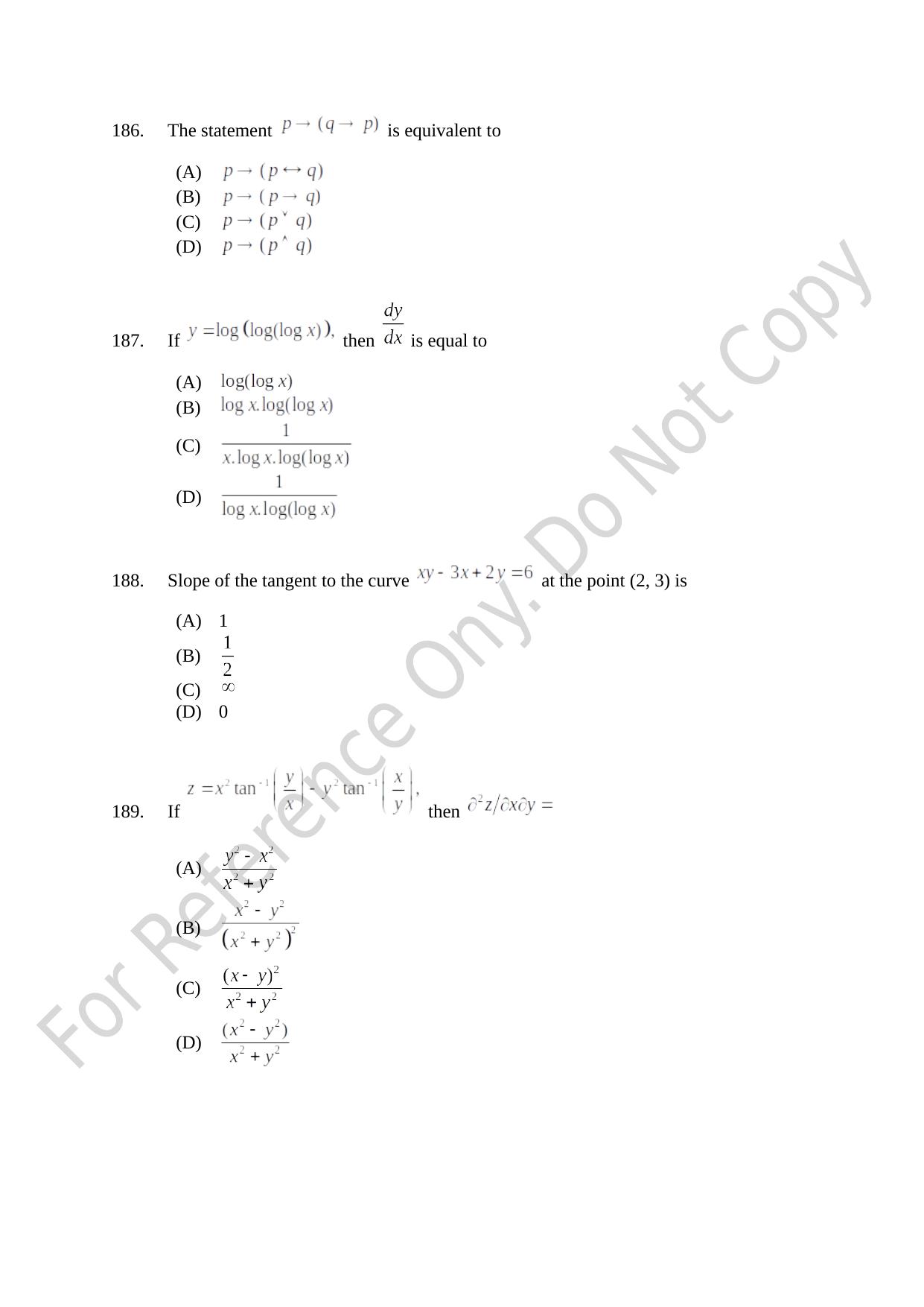 CUSAT CAT 2021 B.Tech Shift I Question Paper - Page 40