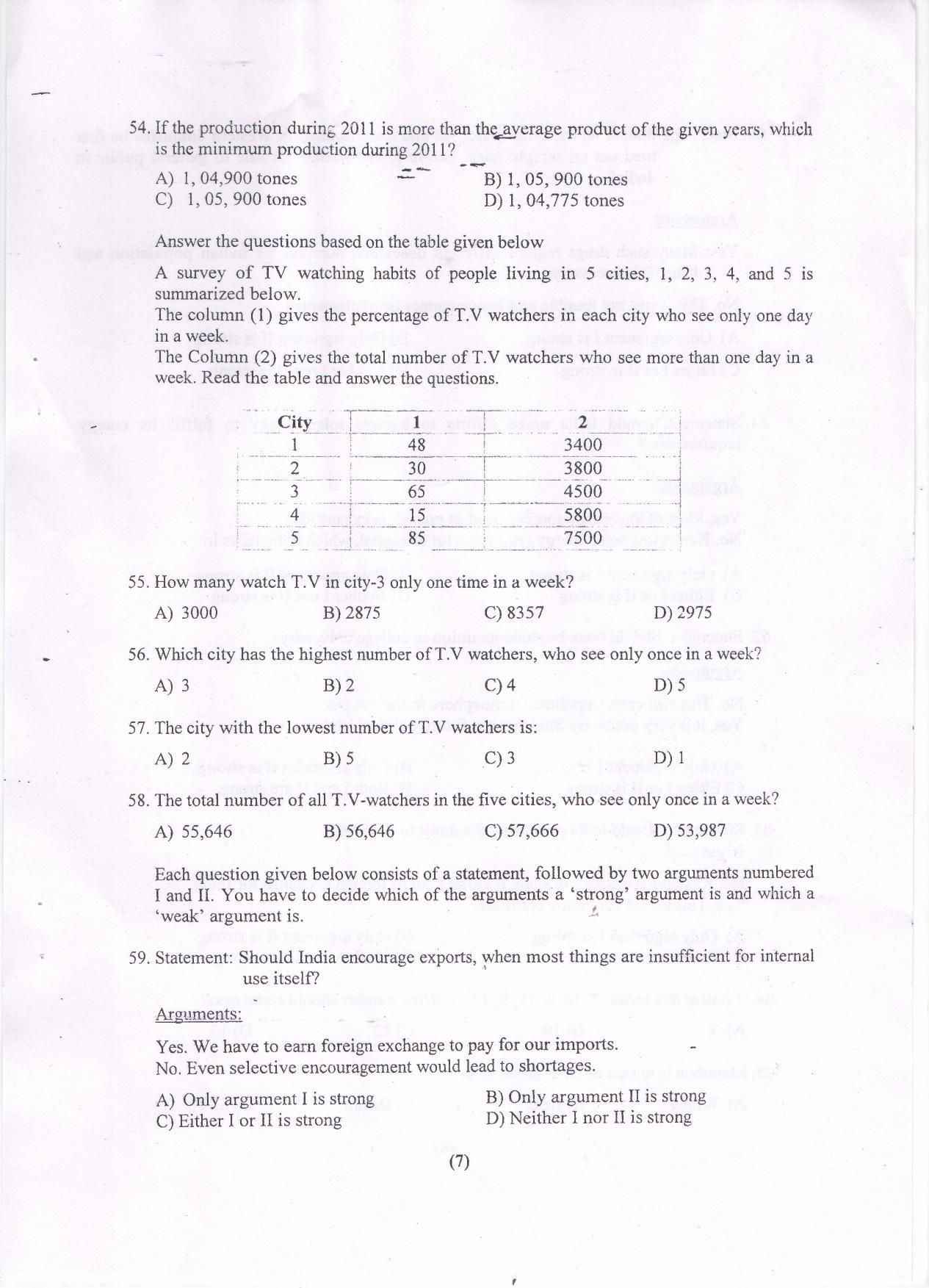 PU MET 2017 Question Booklet with Key - Page 8