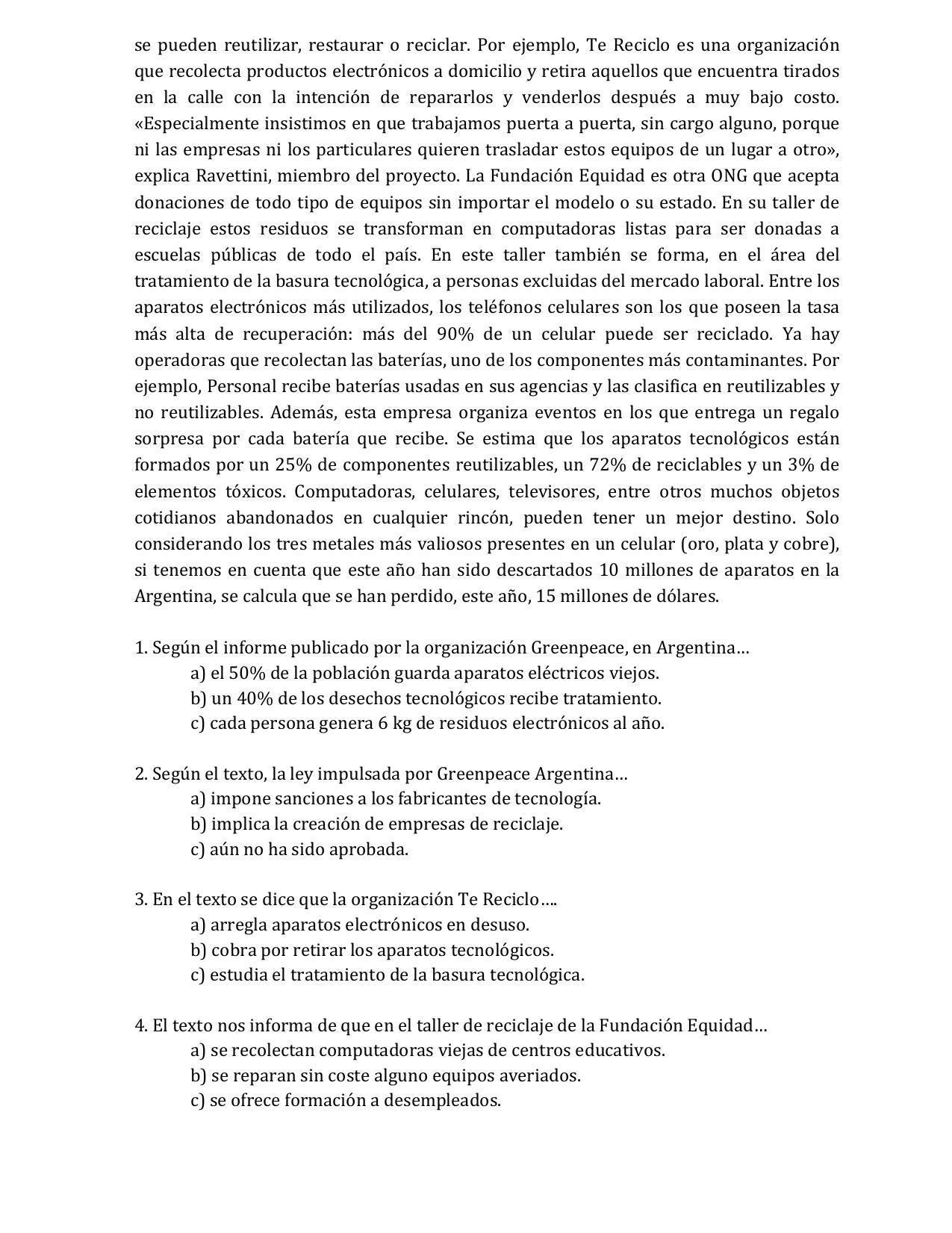 CBSE Class 12 Spanish Sample Paper 2023 - Page 5