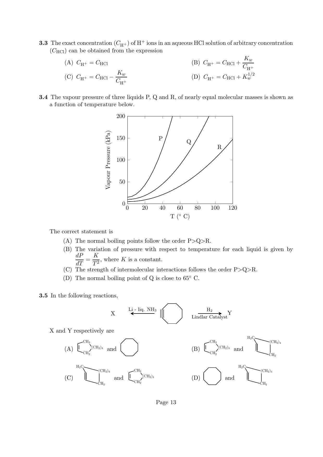 LPU NEST Question Papers 2015 SET A - Page 13