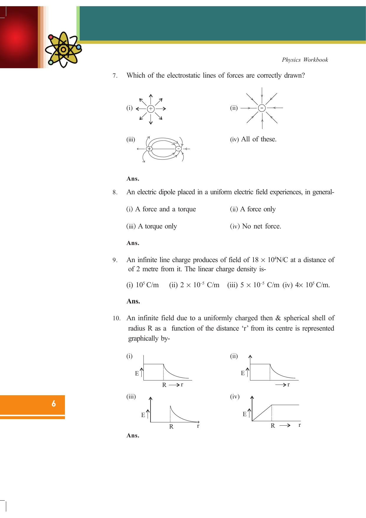 Tripura Board Class 12 Physics English Workbooks - Page 12