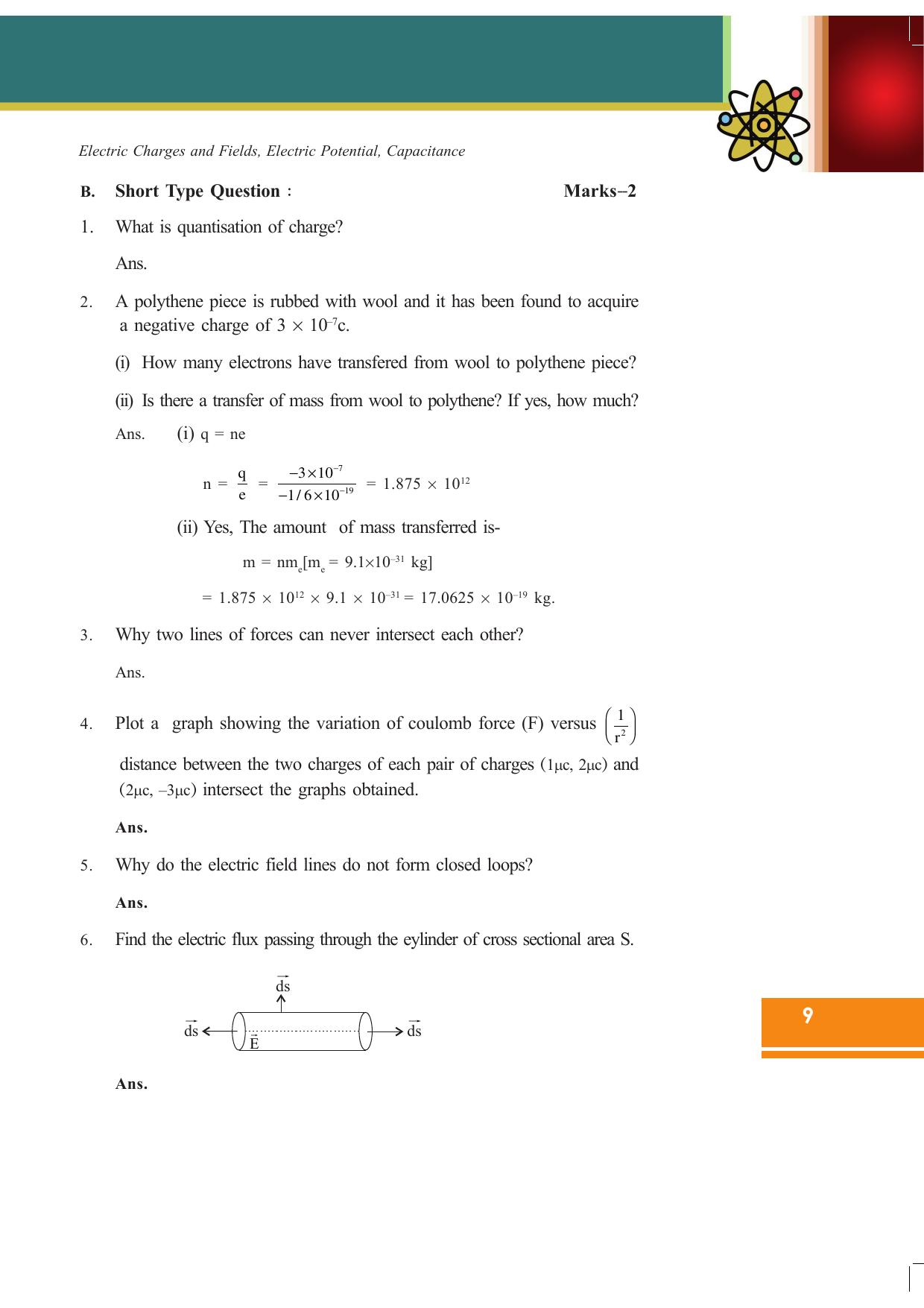 Tripura Board Class 12 Physics English Workbooks - Page 15