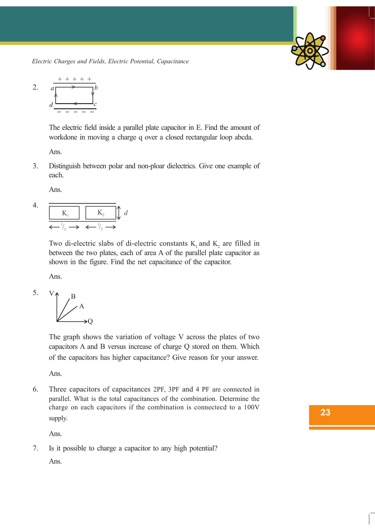 Tripura Board Class 12 Physics English Workbooks - Page 29