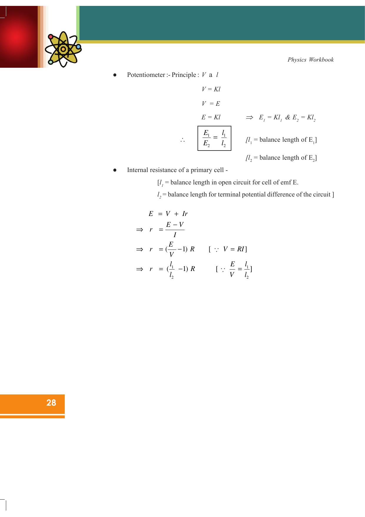 Tripura Board Class 12 Physics English Workbooks - Page 34
