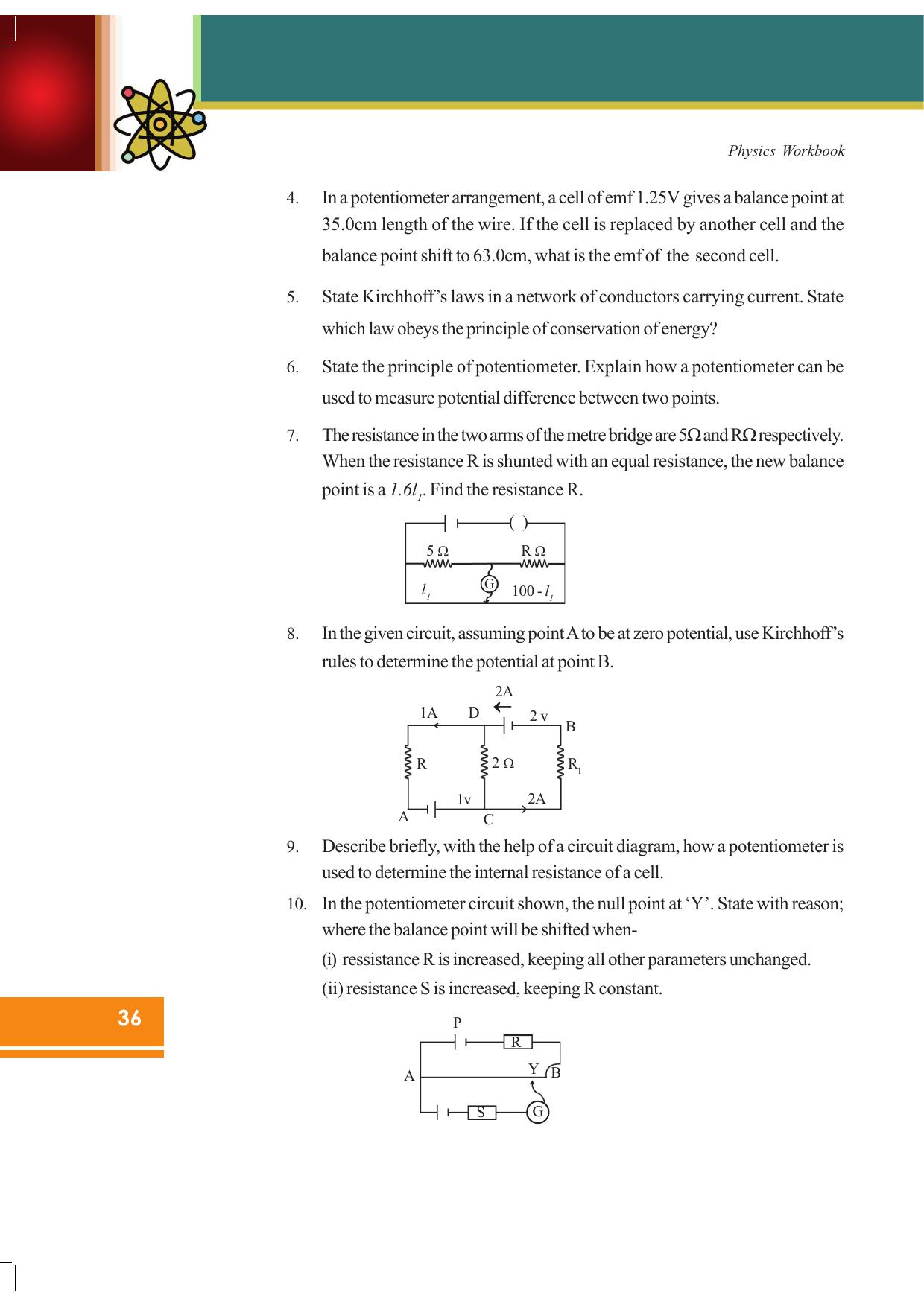 Tripura Board Class 12 Physics English Workbooks - Page 42