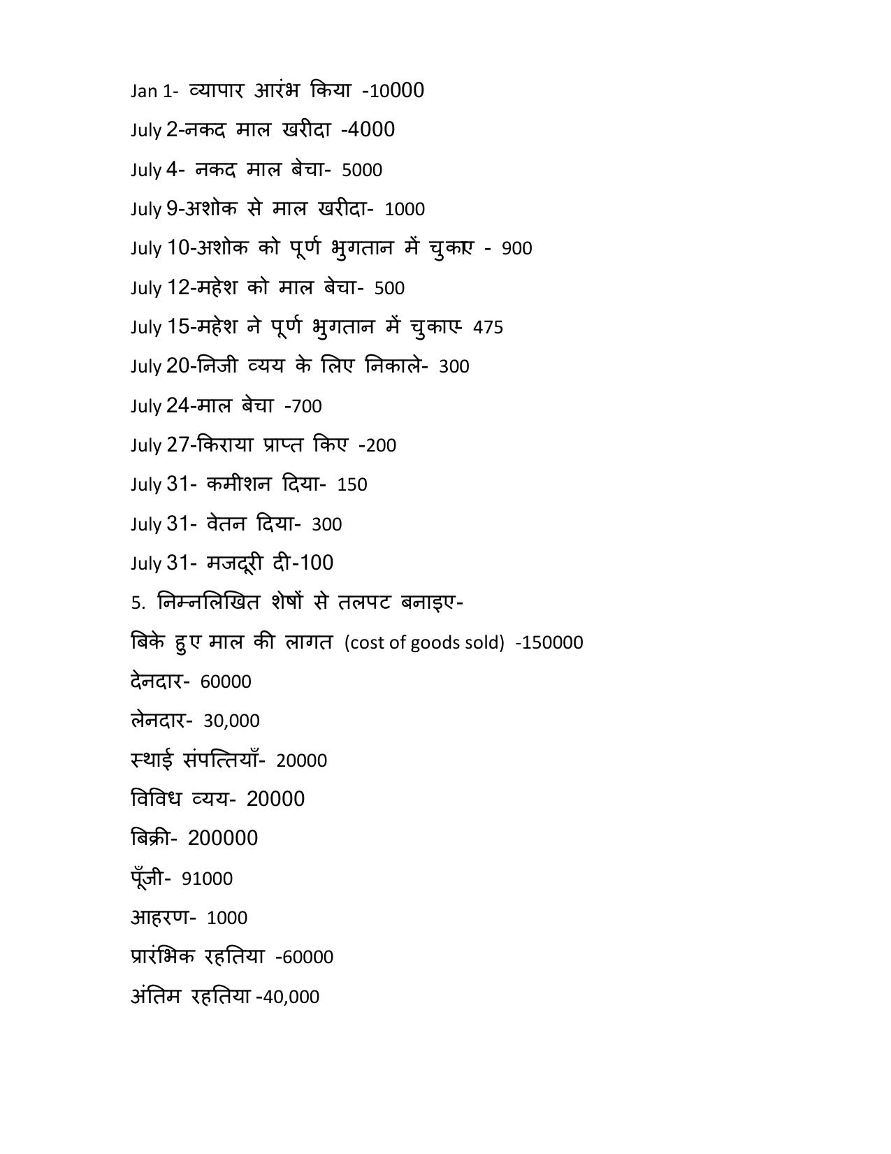 UP Board (UPMSP) Class 9 Commerce Question Bank - Page 30