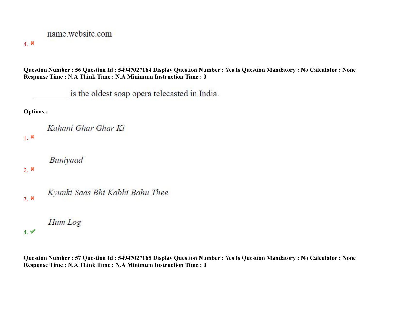 AP RCET 2022: Adult Education - 19-10-2022 (Wednesday) Session-I Question Paper With keys - Page 45