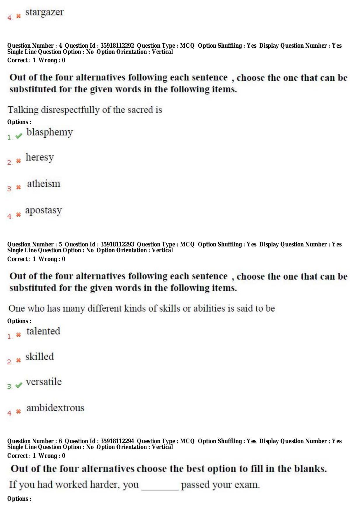 TS CPGET 2018 M.A. English (Shift 3) Question Paper with Answer Key - Page 3