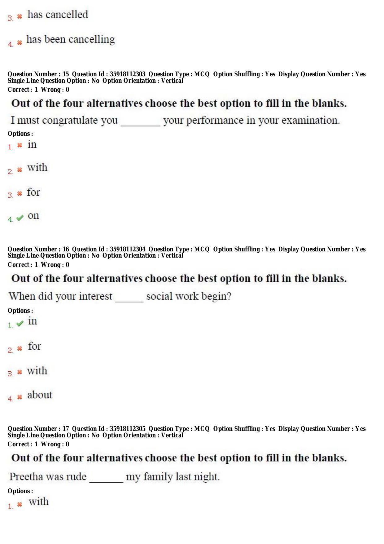 TS CPGET 2018 M.A. English (Shift 3) Question Paper with Answer Key - Page 7