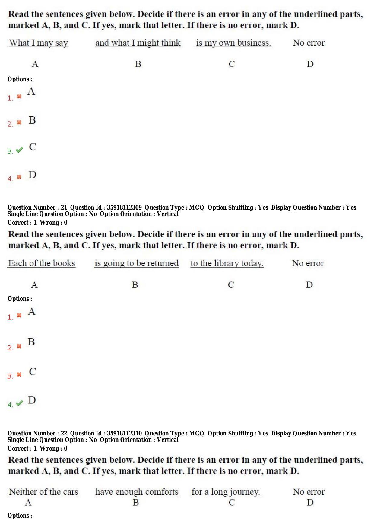 TS CPGET 2018 M.A. English (Shift 3) Question Paper with Answer Key - Page 9