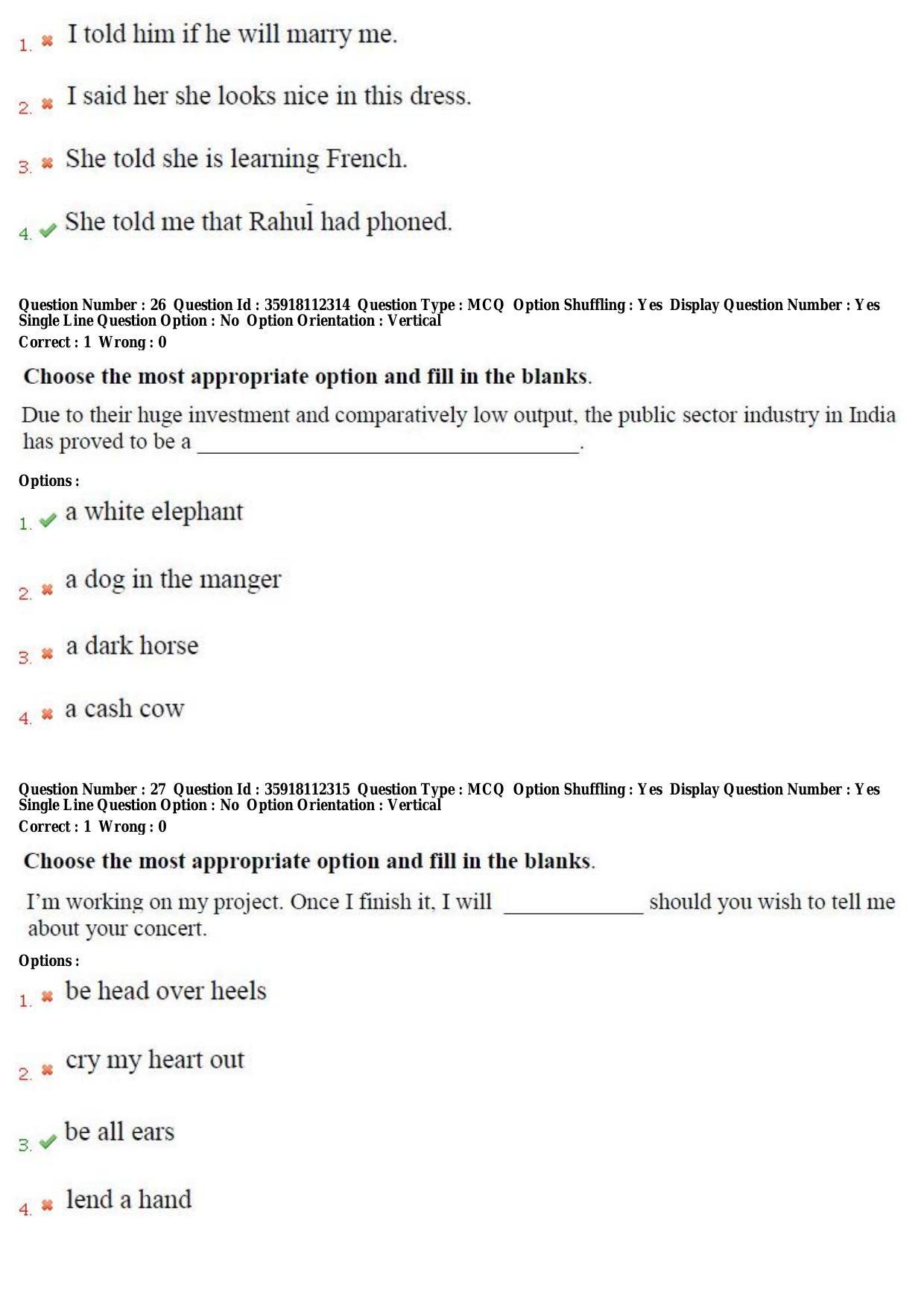 TS CPGET 2018 M.A. English (Shift 3) Question Paper with Answer Key - Page 11