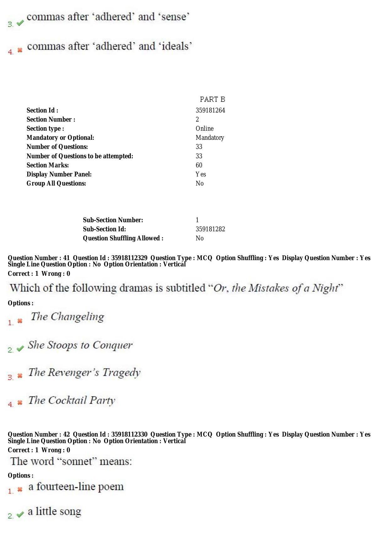 TS CPGET 2018 M.A. English (Shift 3) Question Paper with Answer Key - Page 18