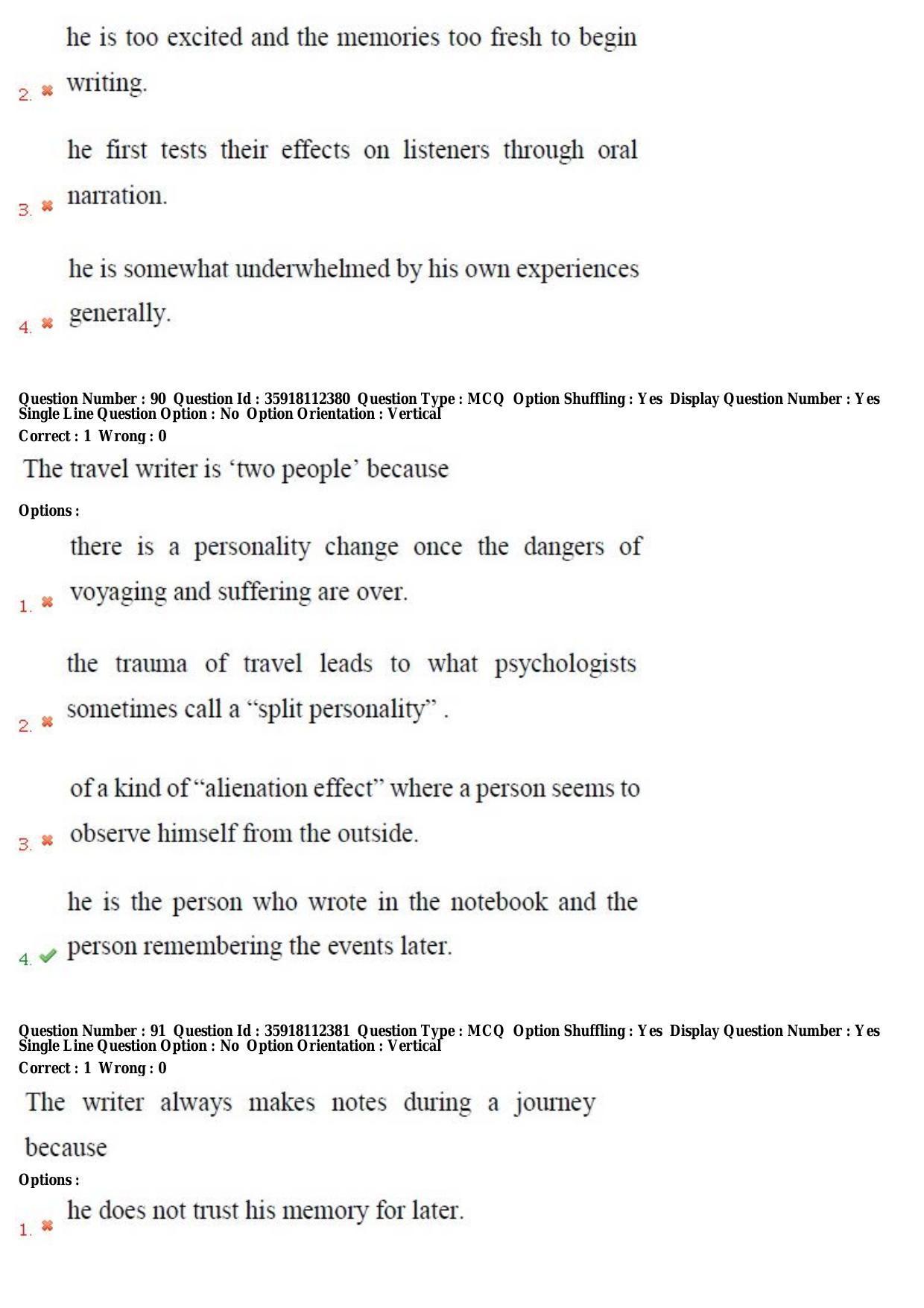 TS CPGET 2018 M.A. English (Shift 3) Question Paper with Answer Key - Page 37