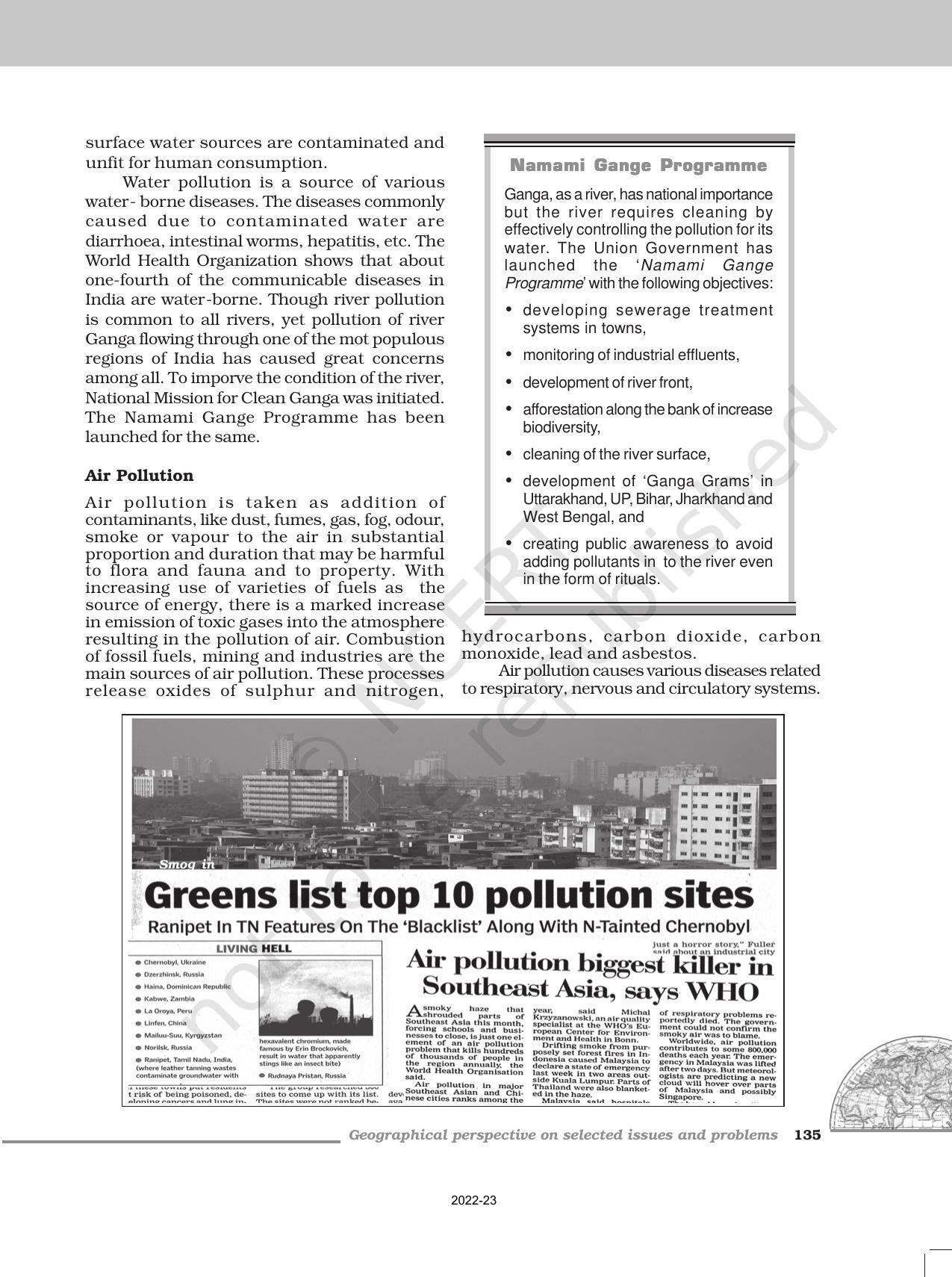 NCERT Book for Class 12 Geography (Part-II) Chapter 12 Geographical Perspective on Selected Issues and Problems - Page 3