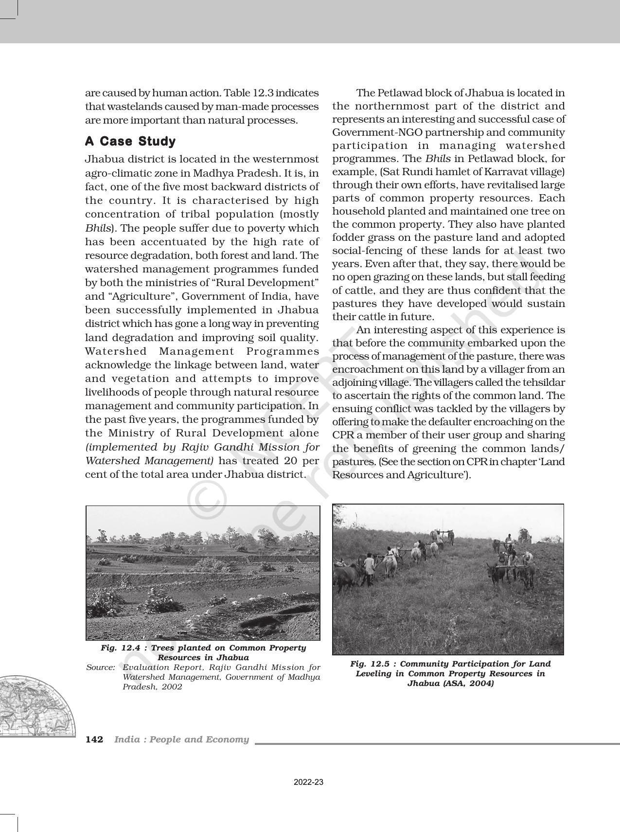 NCERT Book for Class 12 Geography (Part-II) Chapter 12 Geographical Perspective on Selected Issues and Problems - Page 10