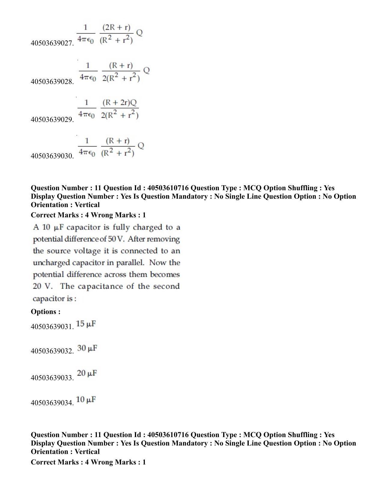 JEE Main 2020 Paper I Question Paper (2nd Sep 2020 Shift 2) with key - Page 15