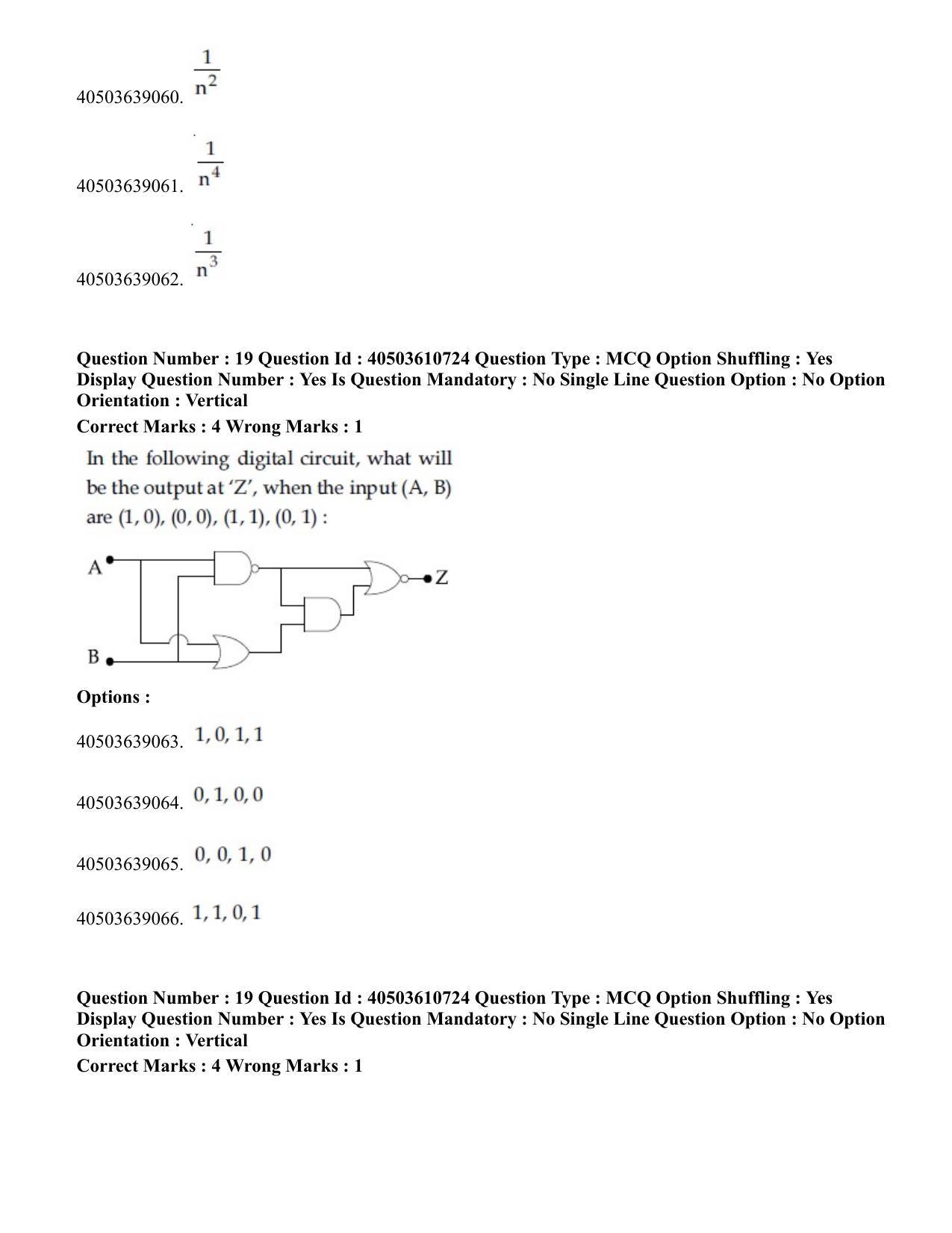 JEE Main 2020 Paper I Question Paper (2nd Sep 2020 Shift 2) with key - Page 25