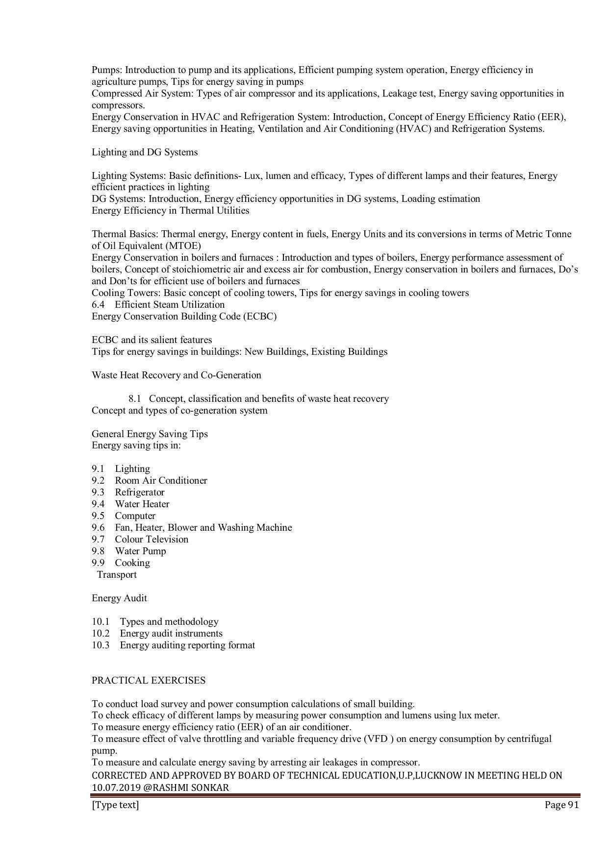 EFFECTIVE FROM JULY 2019-20 - SIX SEMESTER DIPLOMA COURSE IN INFORMATION TECHNOLOGY - Page 91