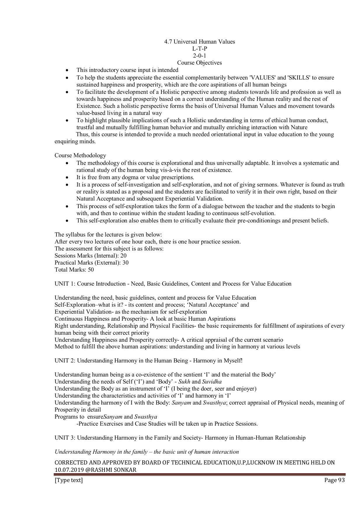 EFFECTIVE FROM JULY 2019-20 - SIX SEMESTER DIPLOMA COURSE IN INFORMATION TECHNOLOGY - Page 93