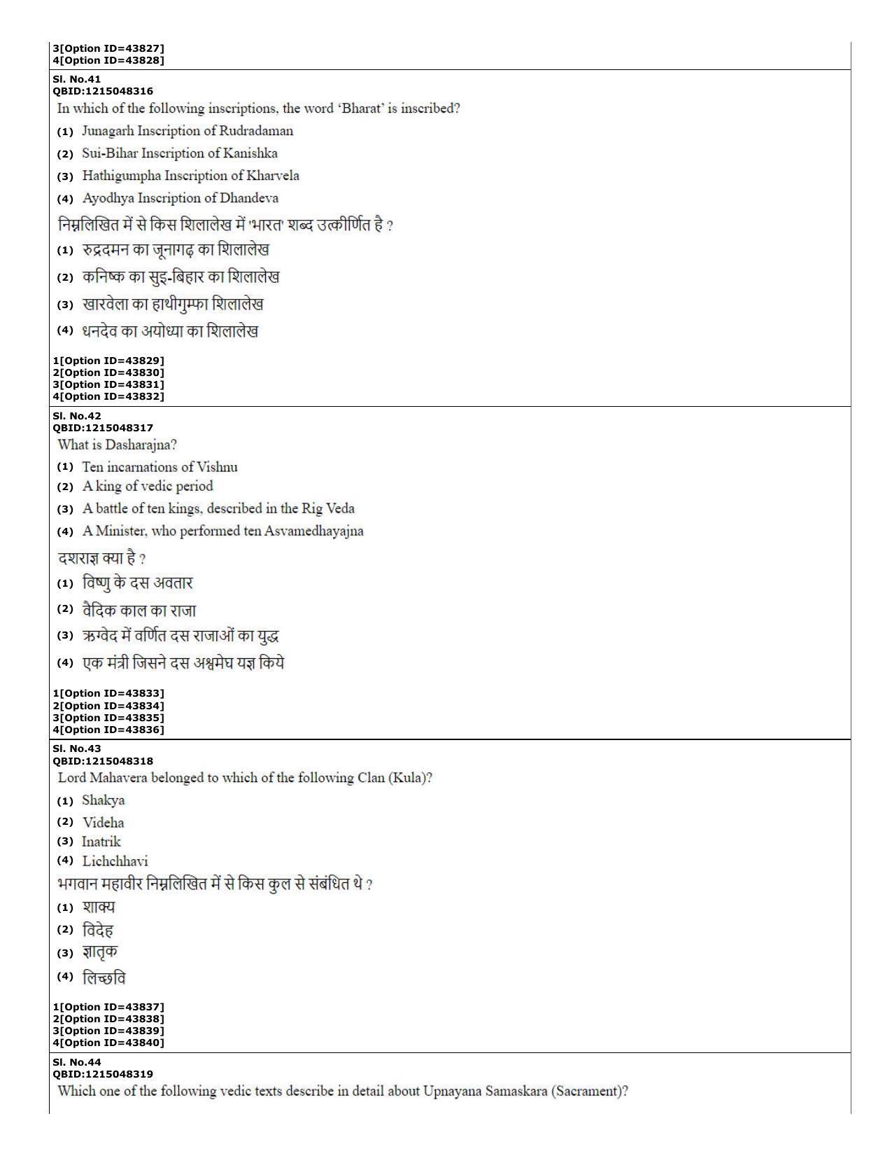 CUET (PG) 2022: PGQP-78 Ancient Indian History, Culture & Arch (11-09-2022) Question Paper - Page 16