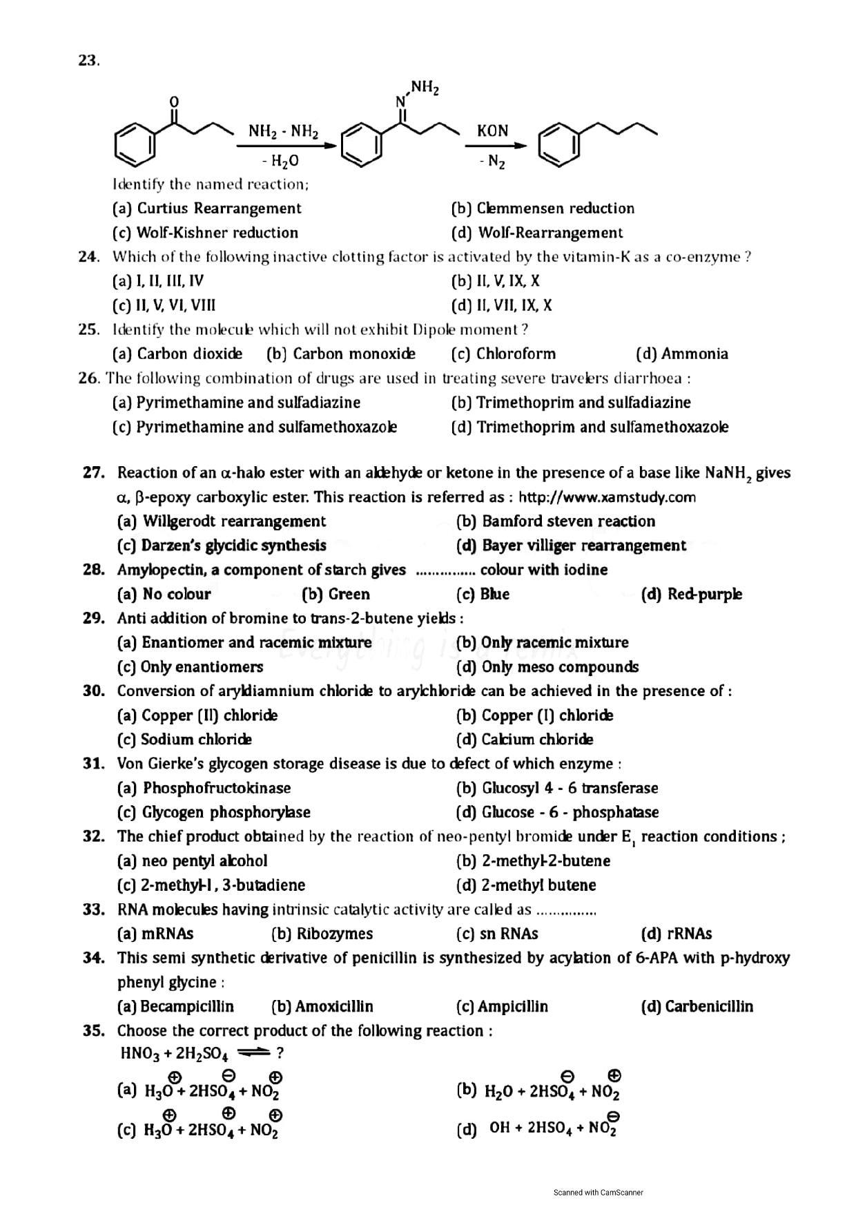 GPAT 2019 Question Papers - Page 3