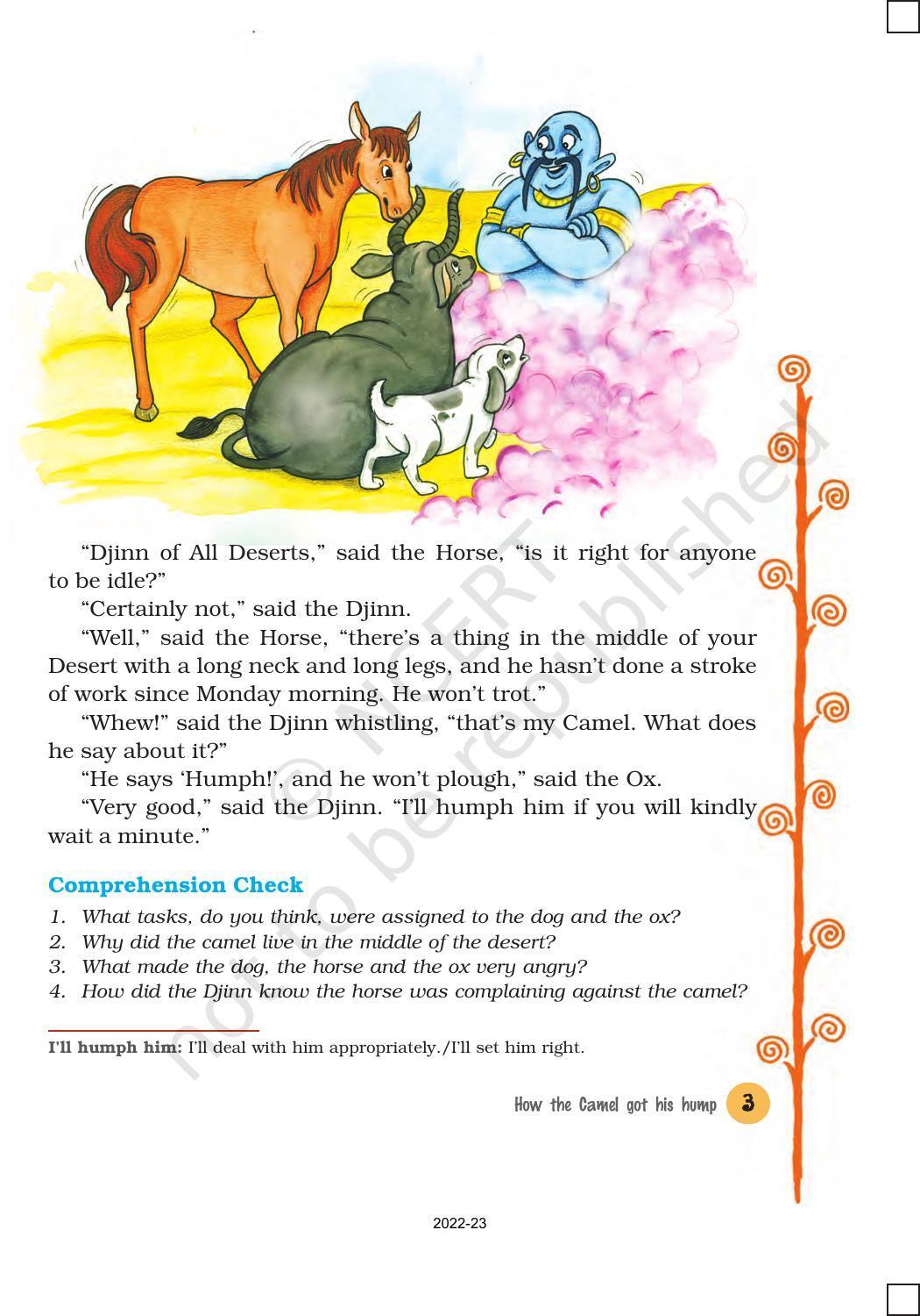 NCERT Book for Class 8 English It So Happened Chapter 1 How the Camel Got His Hump - Page 3
