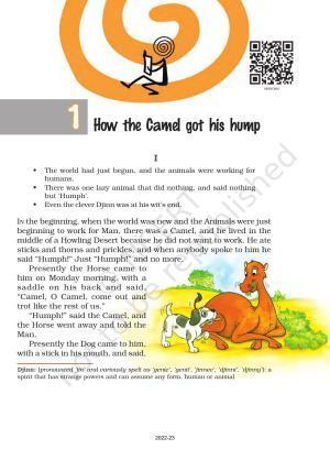NCERT Book for Class 8 English It So Happened Chapter 1 How the Camel Got His Hump