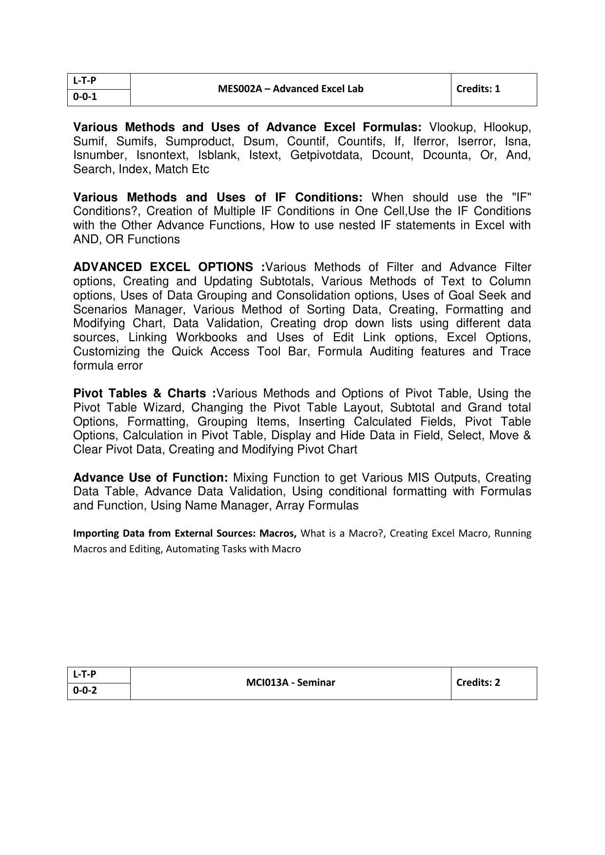 JECRC Jaipur M Tech - Structural Engineering Syllabus - Page 17