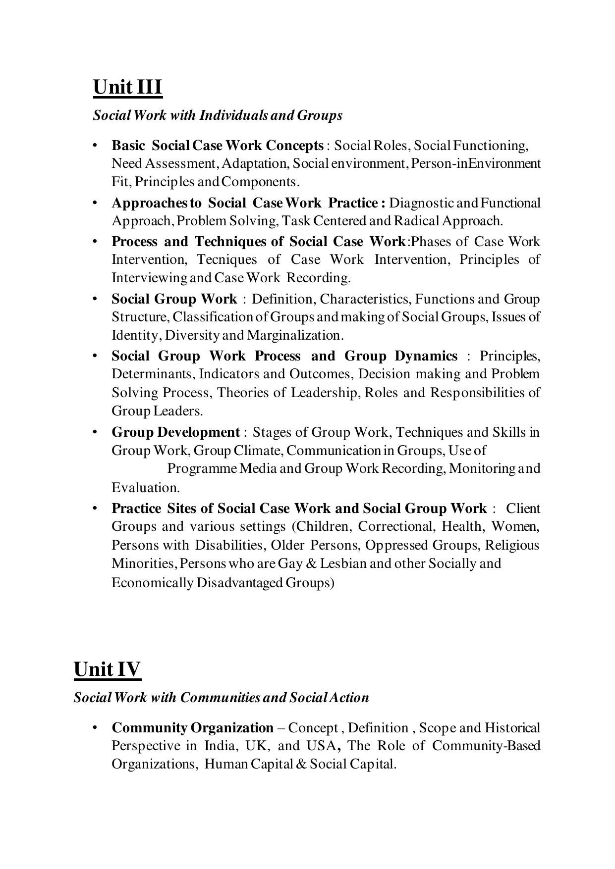 TNSET Syllabus - Social Work - Page 3