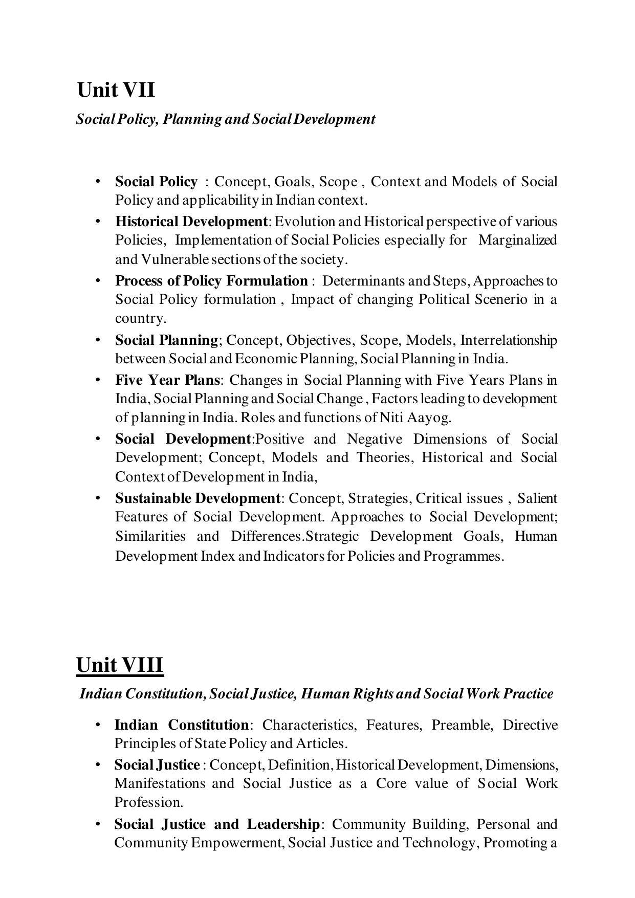 TNSET Syllabus - Social Work - Page 6