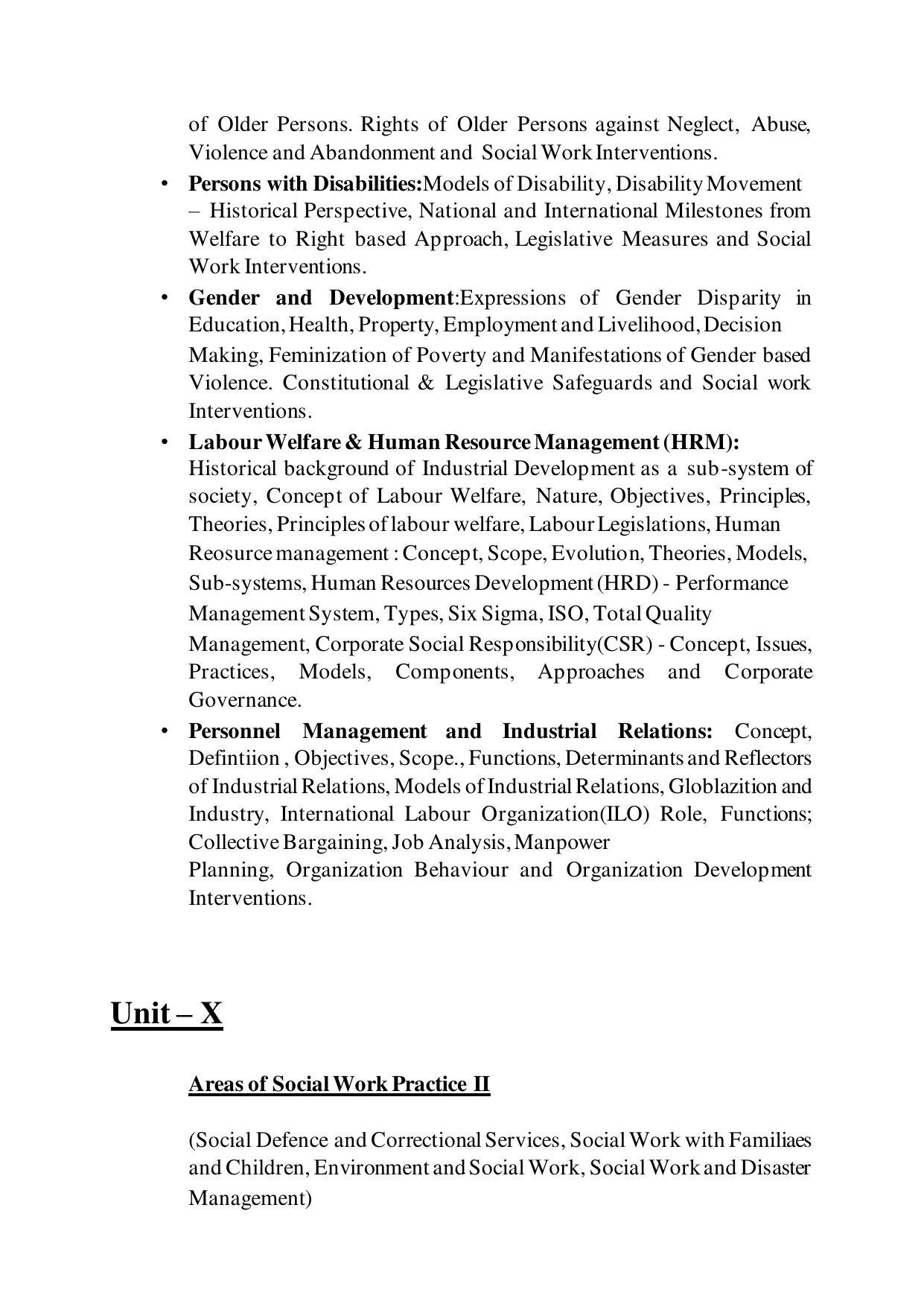 TNSET Syllabus - Social Work - Page 8
