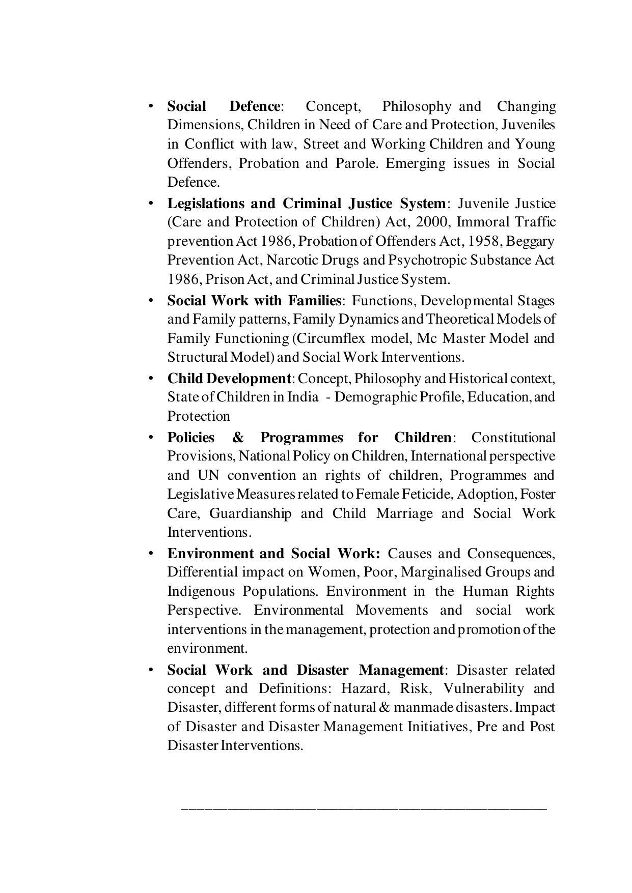 TNSET Syllabus - Social Work - Page 9