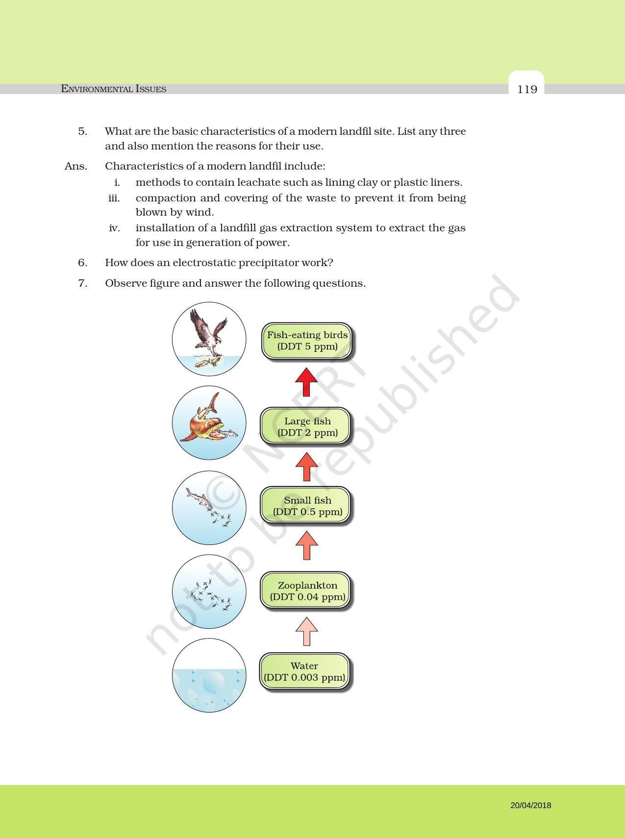 NCERT Exemplar Book for Class 12 Biology: Chapter 16 Environmental Issues - Page 7