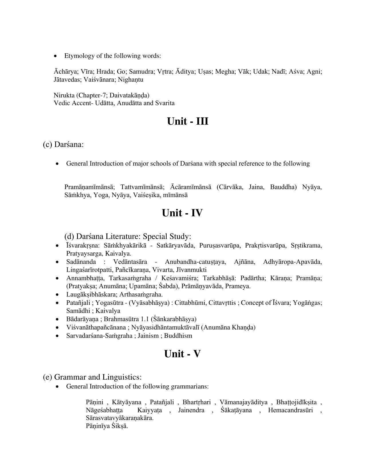 AP RCET Sanskrit Syllabus - Page 2