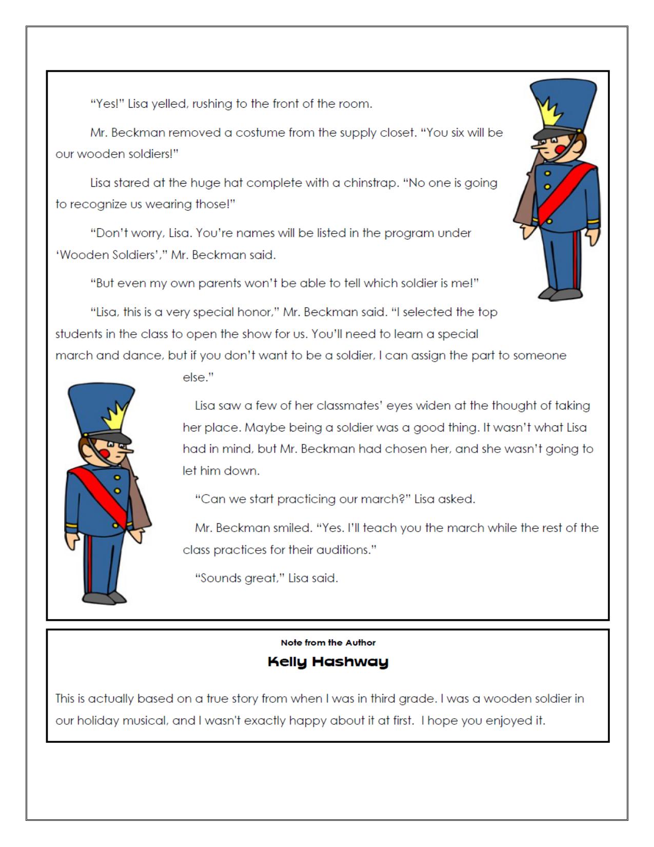 Worksheet for Class 5 English Musical Blues Assignment - Page 2