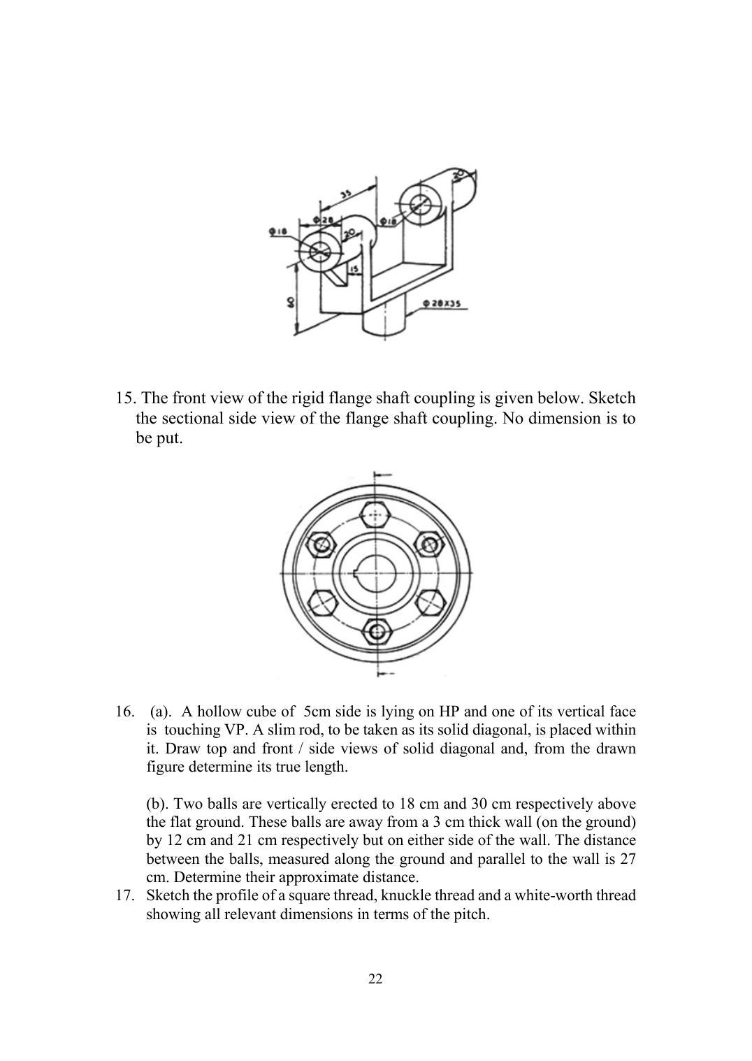 ISI Admission Test M.Tech (QROR) PQB 2016 Sample Paper - Page 23