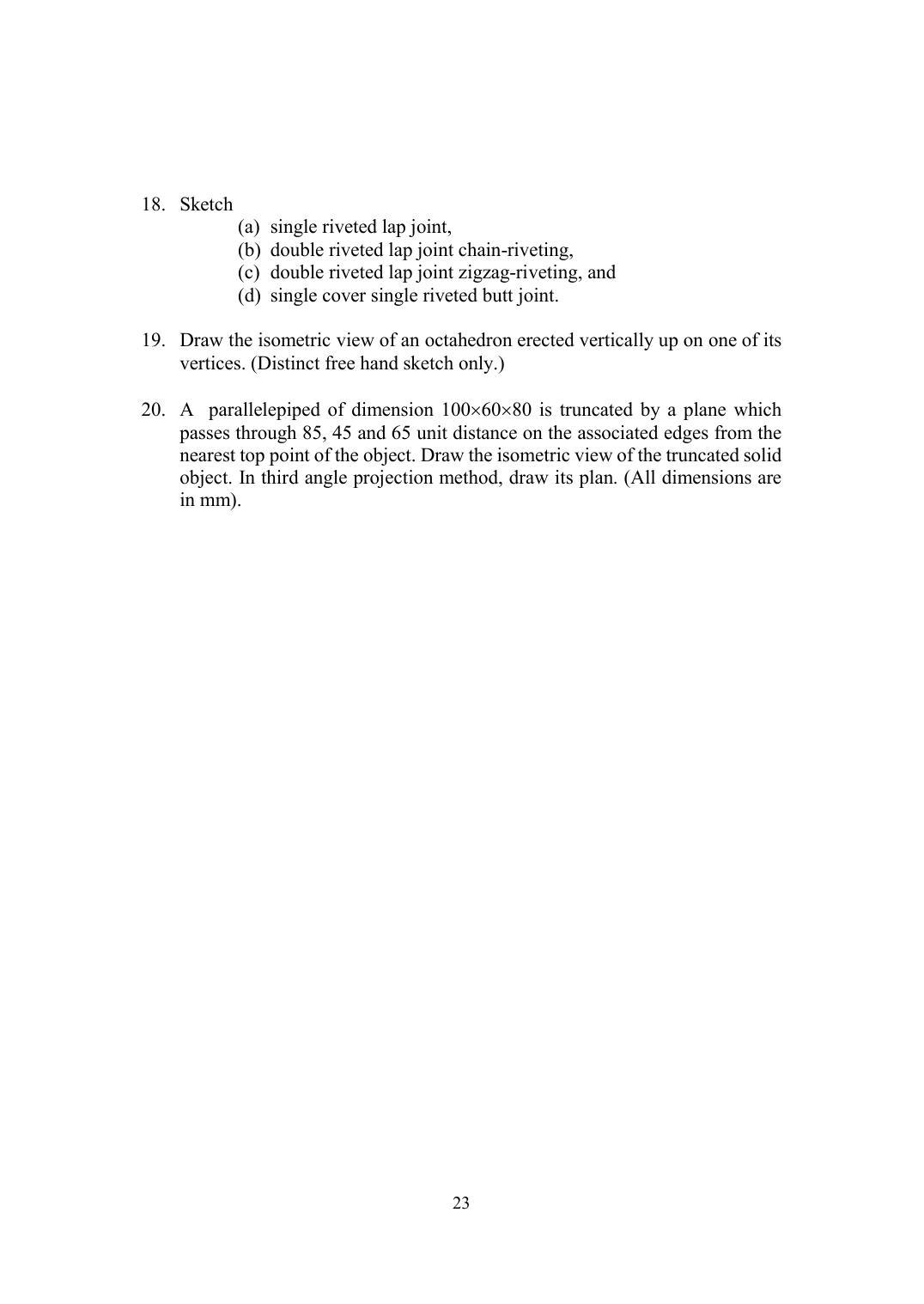 ISI Admission Test M.Tech (QROR) PQB 2016 Sample Paper - Page 24