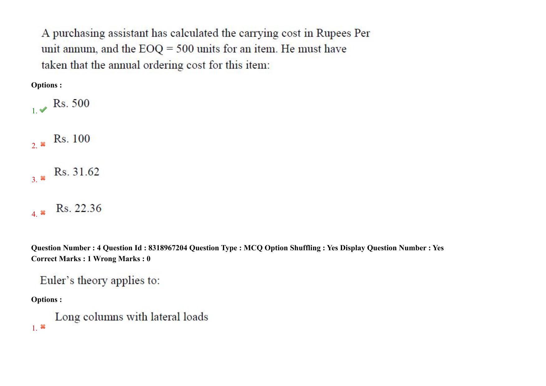 AP PGCET 2025 Mechanical Engineering Paper with Answer Key - Page 4