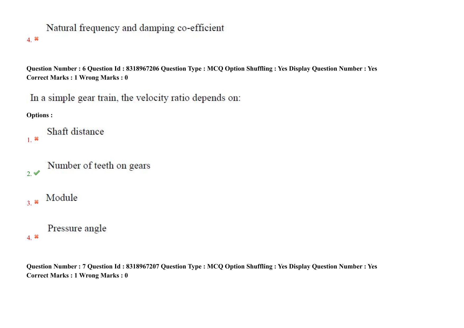 AP PGCET 2025 Mechanical Engineering Paper with Answer Key - Page 6