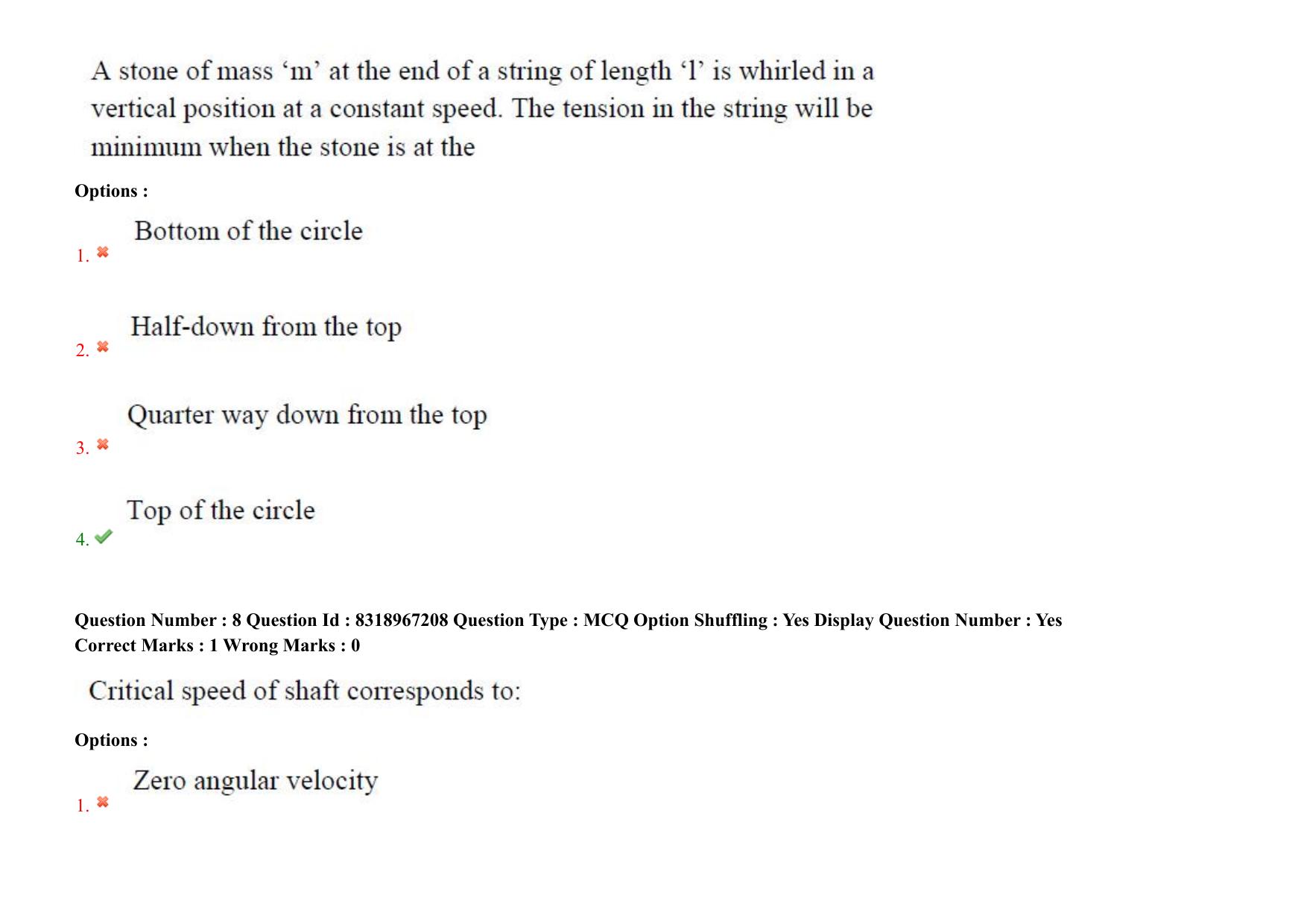 AP PGCET 2025 Mechanical Engineering Paper with Answer Key - Page 7
