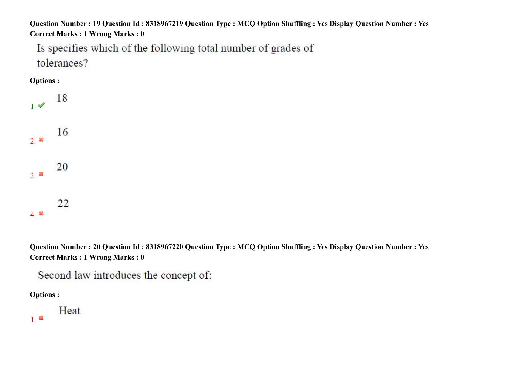 AP PGCET 2025 Mechanical Engineering Paper with Answer Key - Page 16