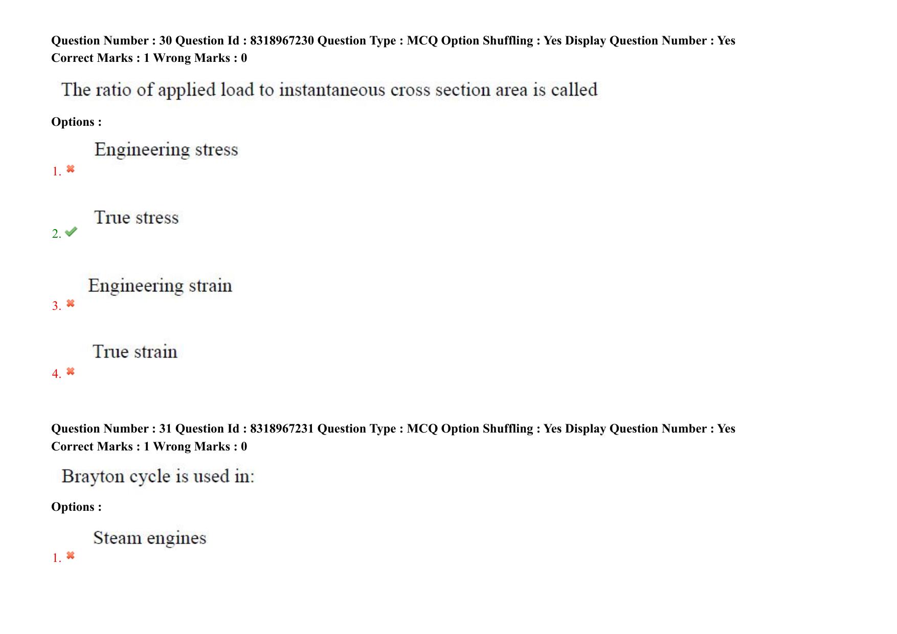AP PGCET 2025 Mechanical Engineering Paper with Answer Key - Page 24