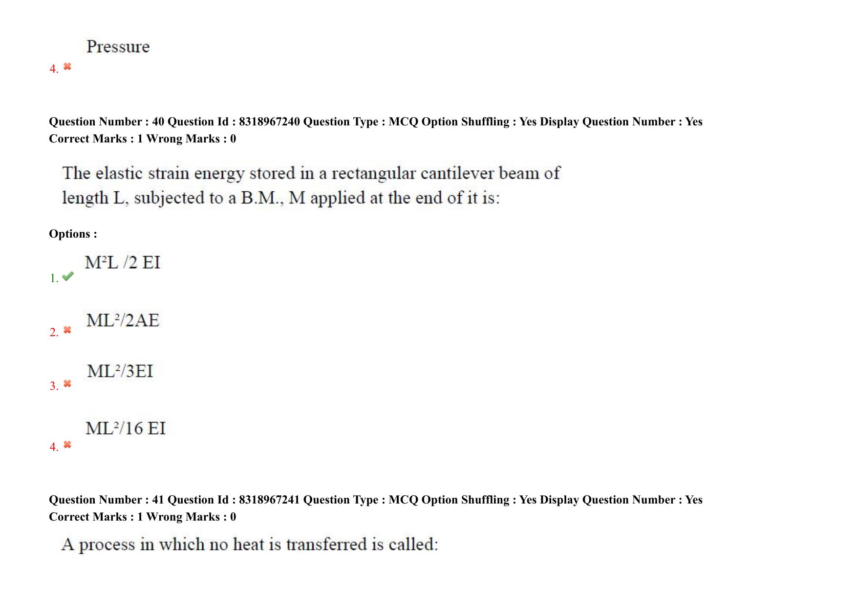 AP PGCET 2025 Mechanical Engineering Paper with Answer Key - Page 31