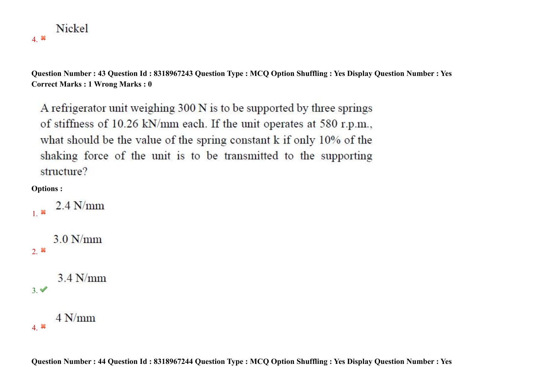 AP PGCET 2025 Mechanical Engineering Paper with Answer Key - Page 33