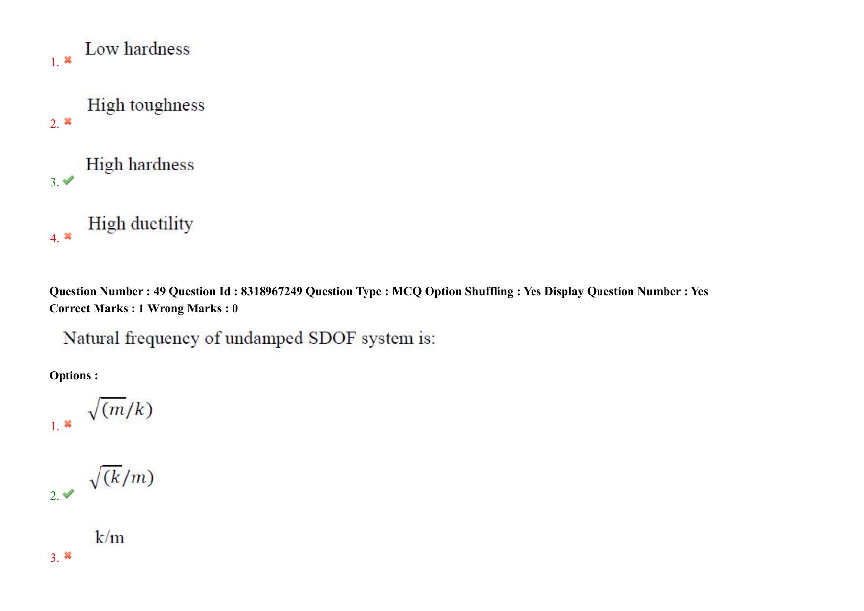 AP PGCET 2025 Mechanical Engineering Paper with Answer Key - Page 37