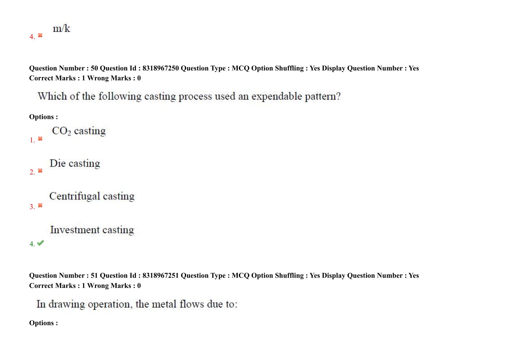 AP PGCET 2025 Mechanical Engineering Paper with Answer Key - Page 38