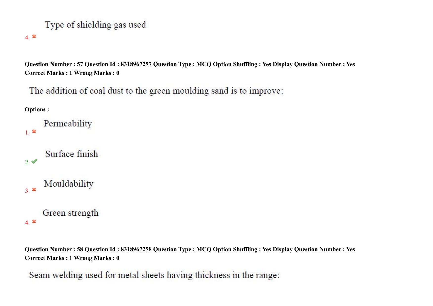 AP PGCET 2025 Mechanical Engineering Paper with Answer Key - Page 43