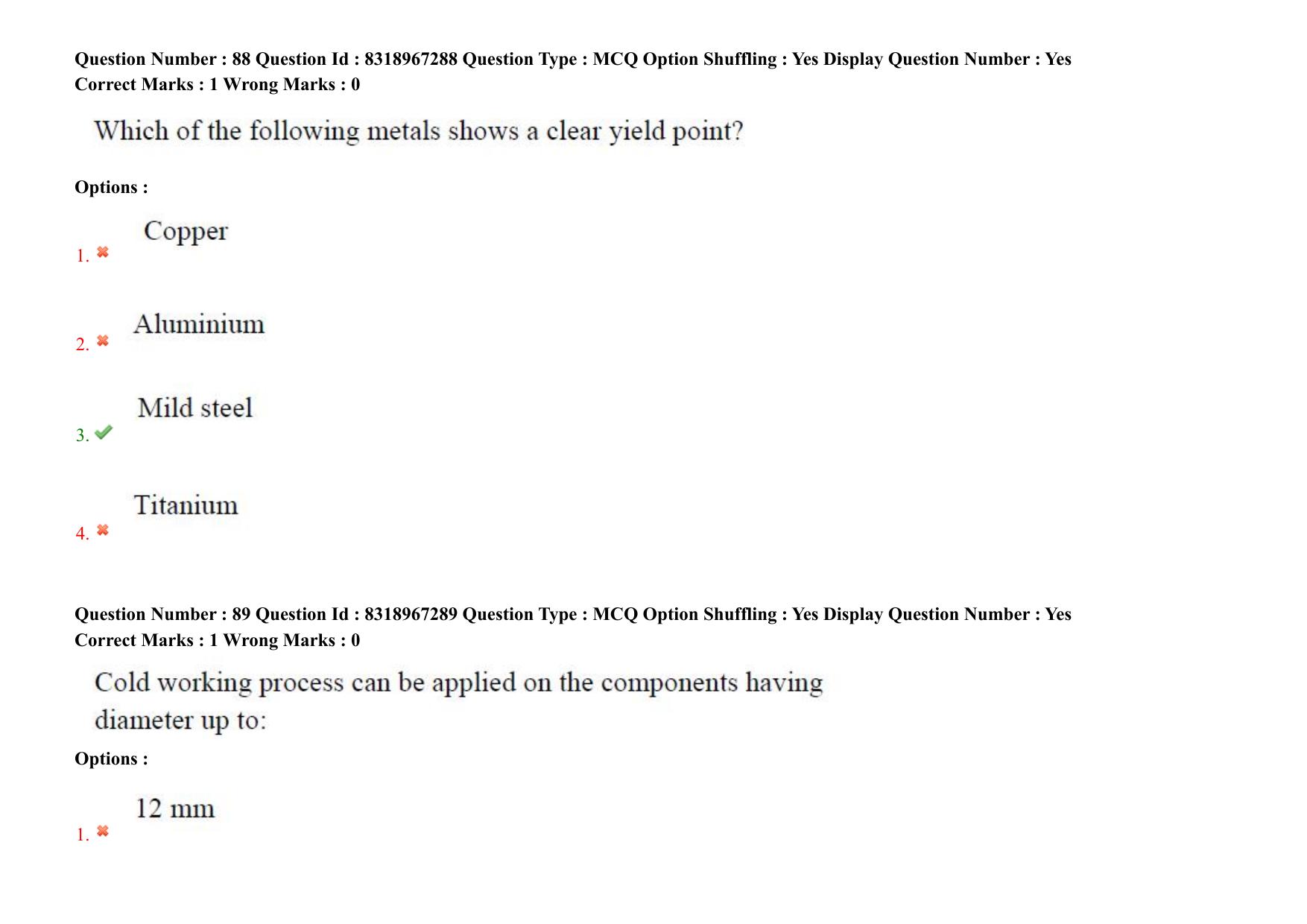 AP PGCET 2025 Mechanical Engineering Paper with Answer Key - Page 66