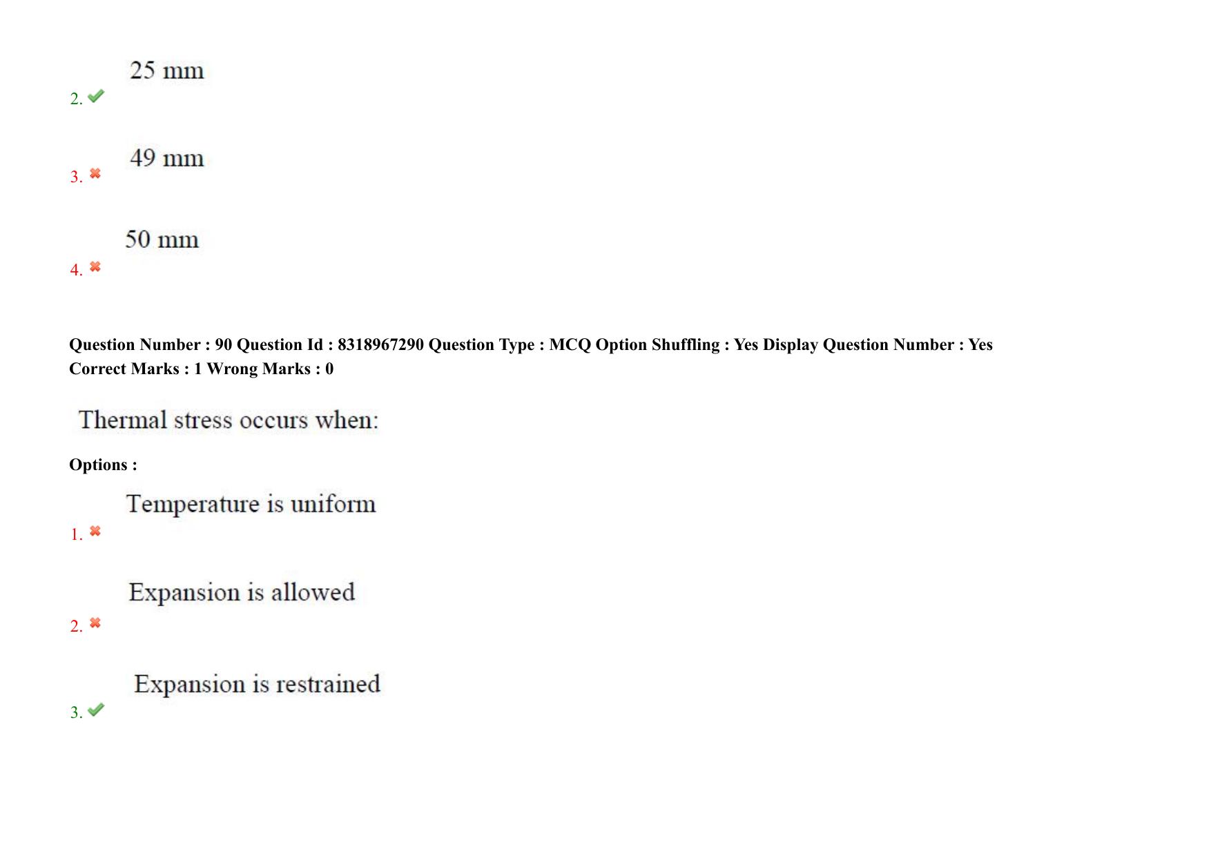 AP PGCET 2025 Mechanical Engineering Paper with Answer Key - Page 67
