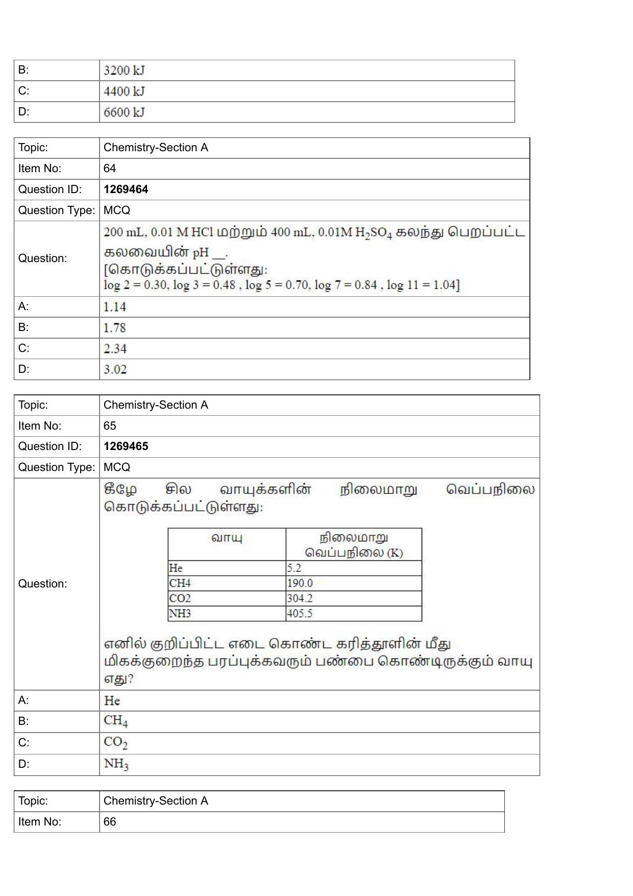 JEE Mains 2022: BTech Tamil (Shift 2) 29-07-2022 Question Paper - Page 25